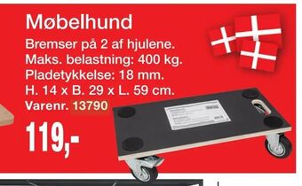 Harald Nyborg Møbelhund tilbud