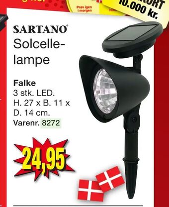 Harald Nyborg Solcelle lampe tilbud