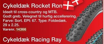 Harald Nyborg Cykeldæk Rocket Ron tilbud