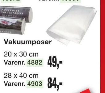 Harald Nyborg Vakuumposer tilbud