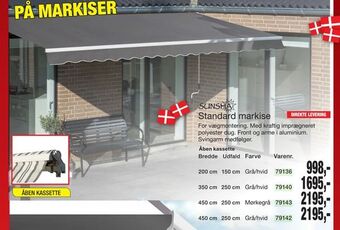 Harald Nyborg Standard markise tilbud