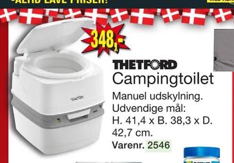 Harald Nyborg Campingtoilet tilbud