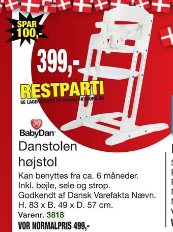 Danstolen højstol
