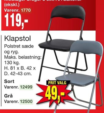 Harald Nyborg Klapstol tilbud