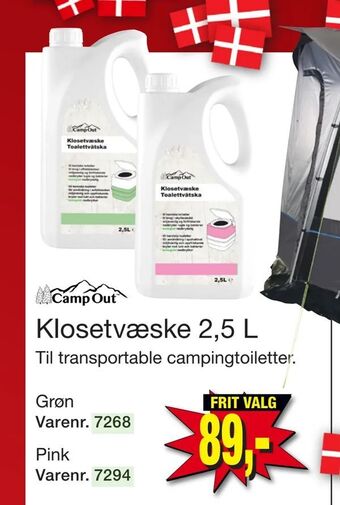 Klosetvæske 2,5 L