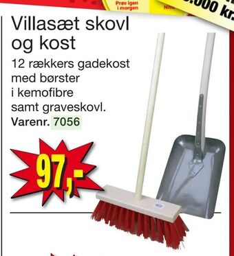 Harald Nyborg Villasæt skovl og kost tilbud