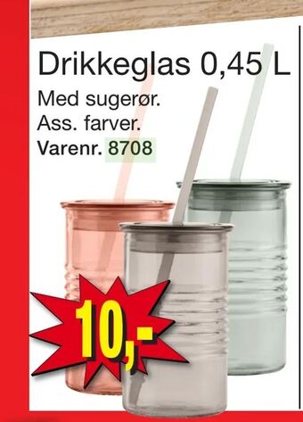 Harald Nyborg Drikkeglas 0,45 L tilbud