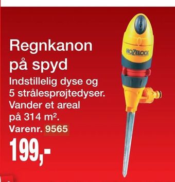 Harald Nyborg Regnkanon på spyd tilbud