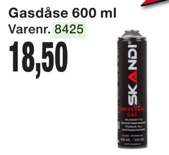 Harald Nyborg Gasdåse 600 ml tilbud