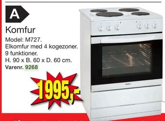 Harald Nyborg Komfur tilbud