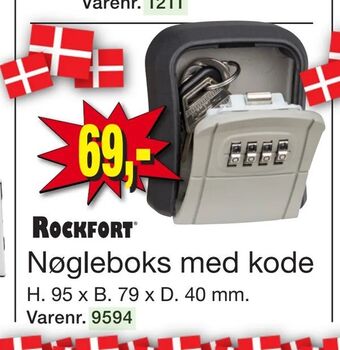 Harald Nyborg Nøgleboks med kode tilbud