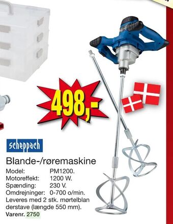 Harald Nyborg Blande-/røremaskine tilbud