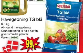 Harald Nyborg Havegødning TG blå tilbud