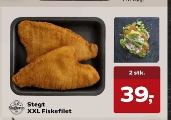 Kvickly Stegt XXL Fiskefilet tilbud