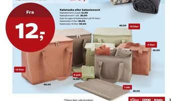 Kvickly Køletaske eller køleelement tilbud