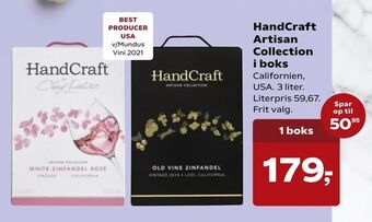 Kvickly HandCraft Artisan Collection i boks tilbud