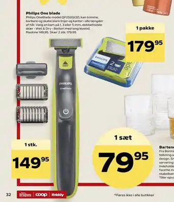 Kvickly Philips One blade tilbud
