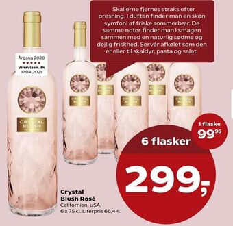 Kvickly Crystal Blush Rosé tilbud