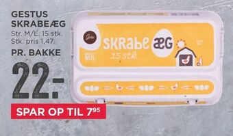 MENY Gestus skrabeæg tilbud