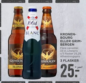 MENY Kronenbourg eller grimbergen tilbud