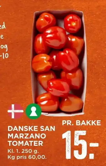 MENY Danske san marzano tomater tilbud