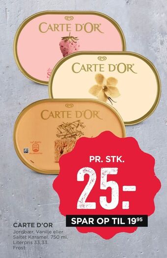 MENY Carte d'or tilbud