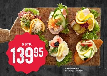 MENY Smørrebrød tilbud