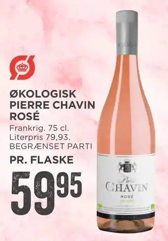 Økologisk pierre chavin rosé