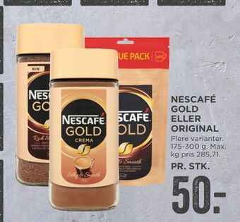 MENY Nescafé gold eller original tilbud