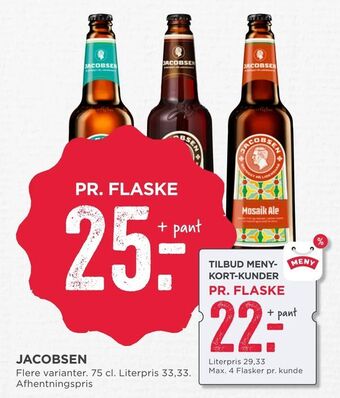 MENY Jacobsen tilbud