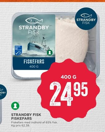 MENY Strandby fisk fiskefars tilbud