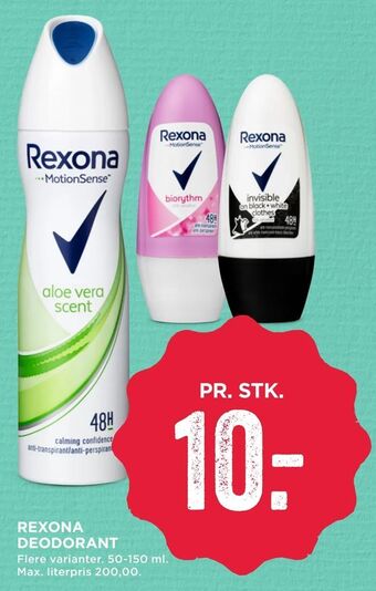 MENY Rexona deodorant tilbud
