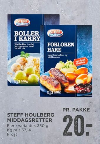 MENY Steff houlberg middagsretter tilbud