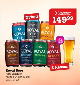 Poetzsch Padborg Royal Beer tilbud