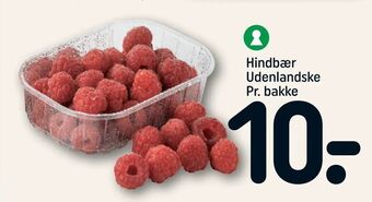REMA 1000 Hindbær Udenlandske tilbud