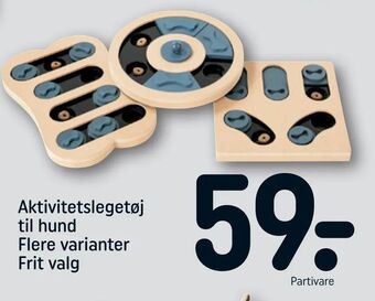 REMA 1000 Aktivitetslegetøj til hund tilbud