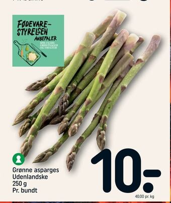 REMA 1000 Grønne asparges tilbud