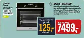 Skousen Gorenje indbygningsovn BCS747S34X tilbud