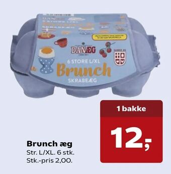 SuperBrugsen Brunch æg tilbud