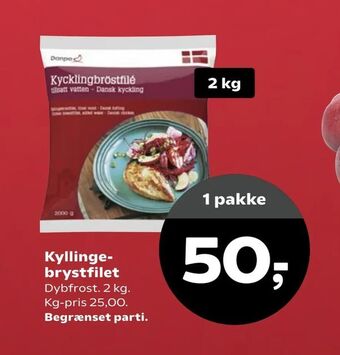 SuperBrugsen Kyllinge brystfilet tilbud