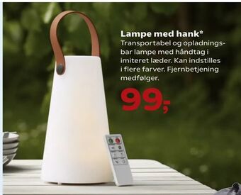 SuperBrugsen Lampe med hank tilbud