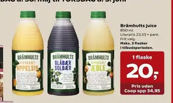 SuperBrugsen Brämhults juice tilbud