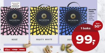 SuperBrugsen Savanha i boks tilbud