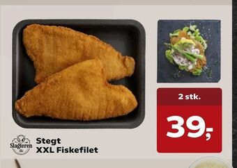 Stegt XXL Fiskefilet