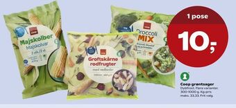 Coop grøntsager