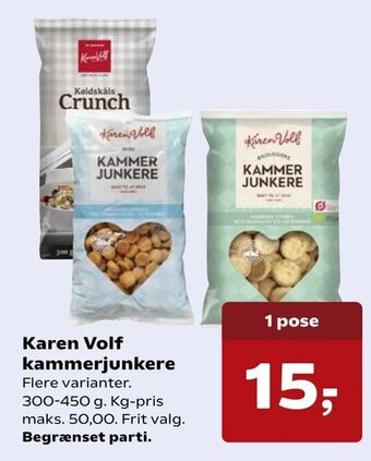 SuperBrugsen Karen Volf kammerjunkere tilbud