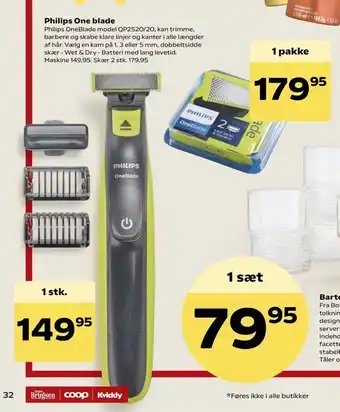 SuperBrugsen Philips One blade tilbud