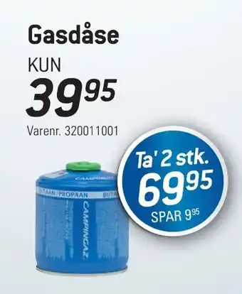 Thansen Gasdåse tilbud