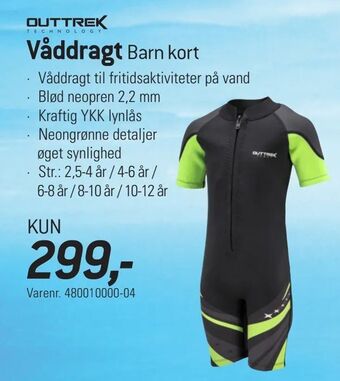 Thansen Våddragt tilbud