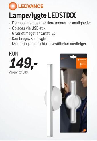 Thansen Lampe/lygte LEDSTIXX tilbud